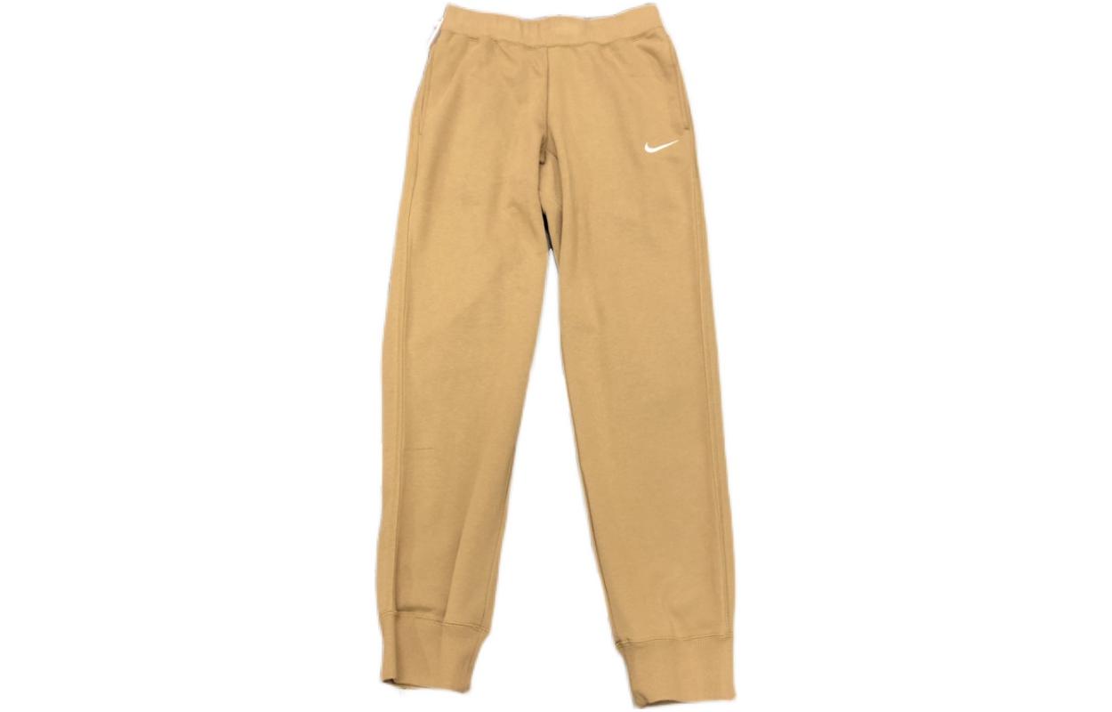 Nike Men's Knitted Sweatpants Khaki Moderate Cuffed Pants Cz2855-258 Cm