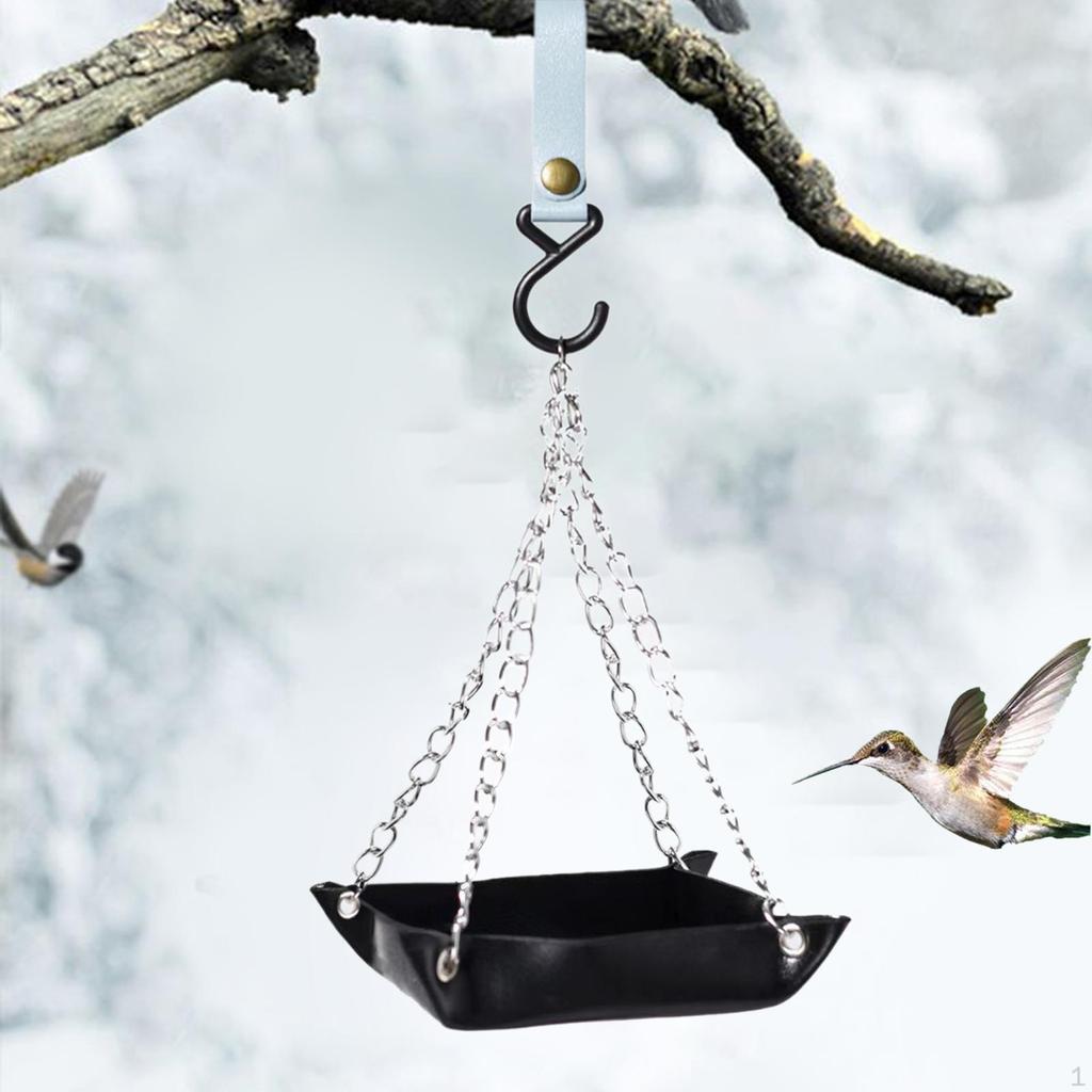 -Mangiatoia, Mangiatoia per uccelli, Riutilizzabile, A prova di perdite, Fori per l'alimentazione, Stazioni per bere, Esterno