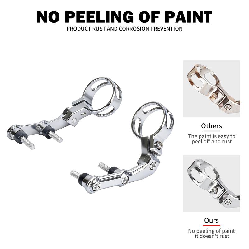 Motorcycle Shock Absorber Remote Reservoir Mounts For Harley Baggers/Touring Street Electra Road Glide Road King FLHTK 2014-Up