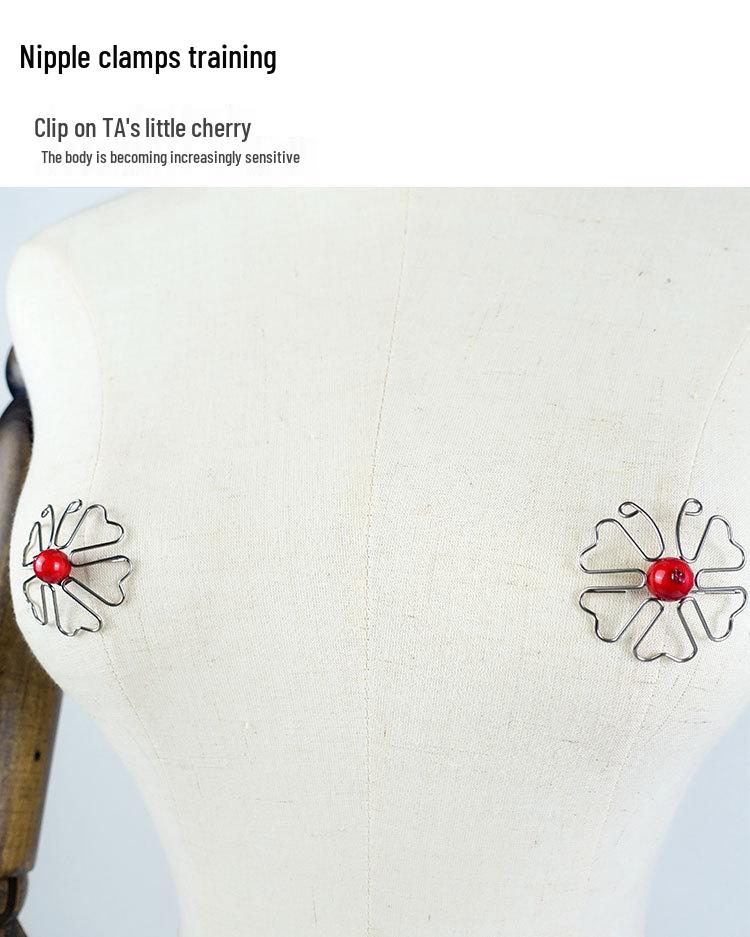 Flower-Shaped Invisible Nipple Covers for Adults