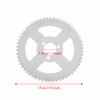 T8F 58T Chain Drive Gear Steel Replacement Sprocket Durable Rear Chain Sprocket  Kart