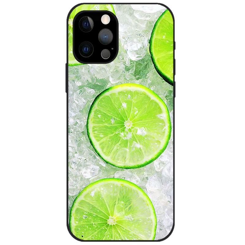 For iPhone 12 Pro Case iPhone12 Pro Bumper Silicon TPU Soft Phone Cover For iPhone 12 Pro Max / 12 Mini Case Cartoon Funda 12Pro