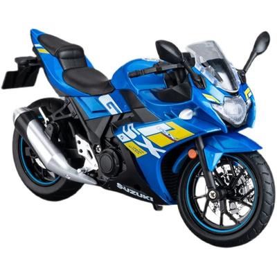 1/12 Suzuki GSX250R Alloy Die Cast Motorcycle Model Toy Vehicle Collection Sound and Light Off Road Autocycle Toys Car
