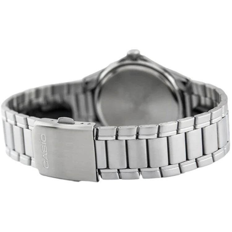 Casio Standard Series Waterproof Calendar Quartz Movement Stainless Steel Strap Watch Men Watches Black MTP-1239D-1A