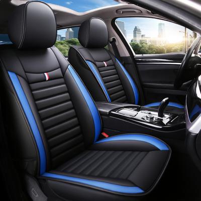 Juego Universal de 5 Fundas para Asientos de Coche, Cuero PU para Comodidad y Durabilidad Durante Todo el Año, Diseño Ajustado se Adapta al 95% de los Vehículos
