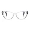 New Transparent Cat Eye Reading Glasses Retro Fashion Hyperopia Eyeglasses Women and Men Reading Eyewear+1.0+1.5+2.0+3.0+3.5+4.0