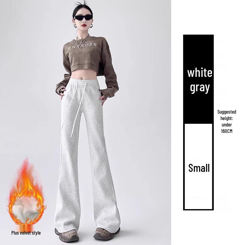 High-Waist Fleece-Lined Micro Flare Pants - Slimming, Versatile, and Stylish for Fall/Winter 2025