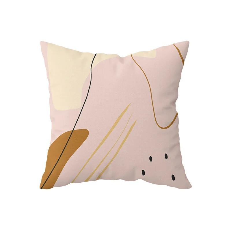 Creative Abstract Art Pillowcase Car Ornaments Office Living Room Sofa Home Pillowcase