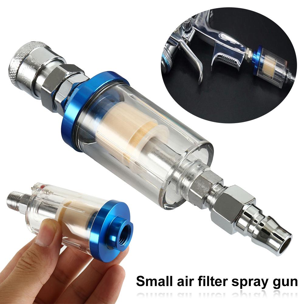 

1/4 Source Processor Copper Filter Air Pump Filter Oil and Water Separator Pneumatic Components Air Compressor Tools Accessories синій