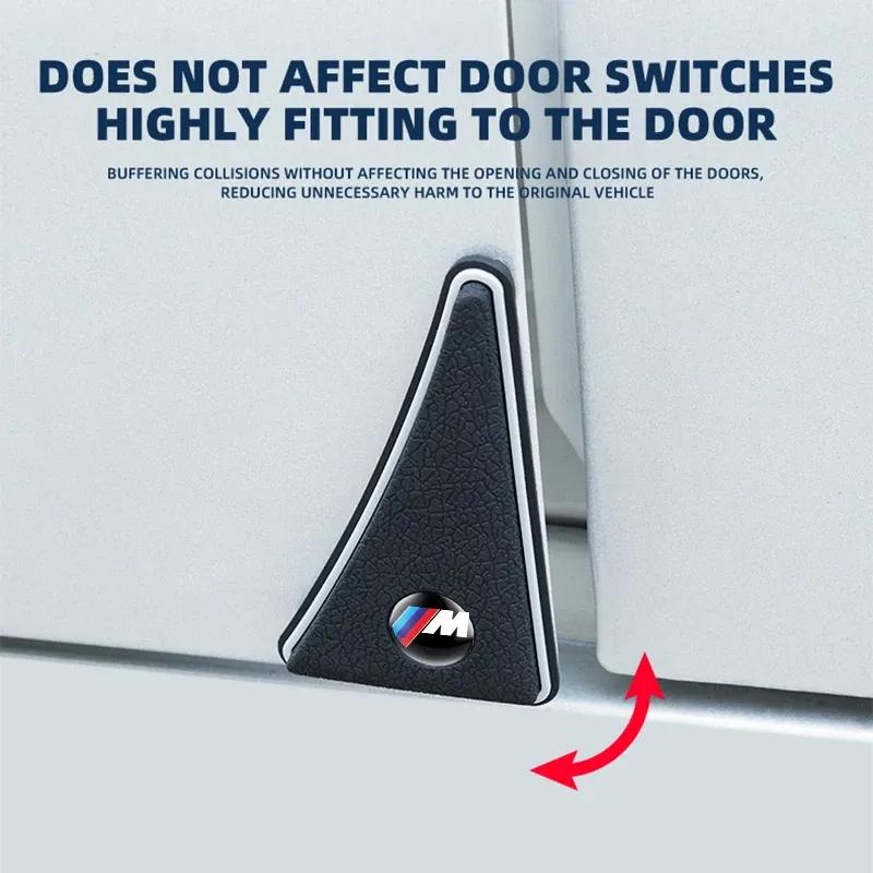 2pcs Car Door Corner Anti-collision Durable Protective Stickers For BMW M M3 M5 M6 X3 E46 E90 F30 G20 E36 E34 X6 G20 Accessory