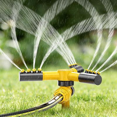 Garden Sprinkler 360 Rotating Automatic Irrigation System Water Nozzle Yard Sprinkler For Lawn For Watering Cleaning Outdoor