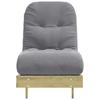 Vidaxl Sofa Rozkładana Typu Futon, Z Materacem, 60X206X11 Cm, Sosnowa