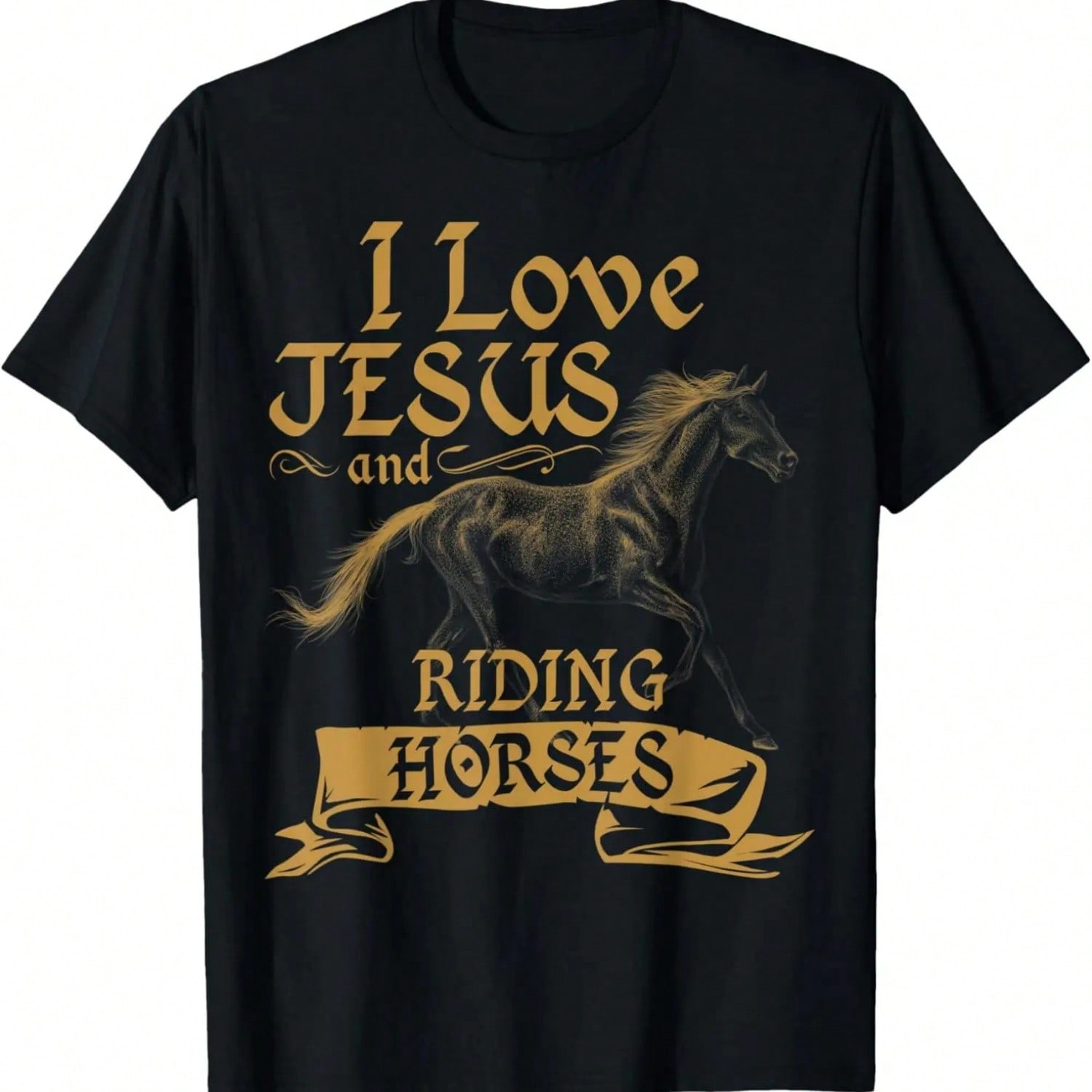 I Love Jesus, Sign Language T-Shirt S
