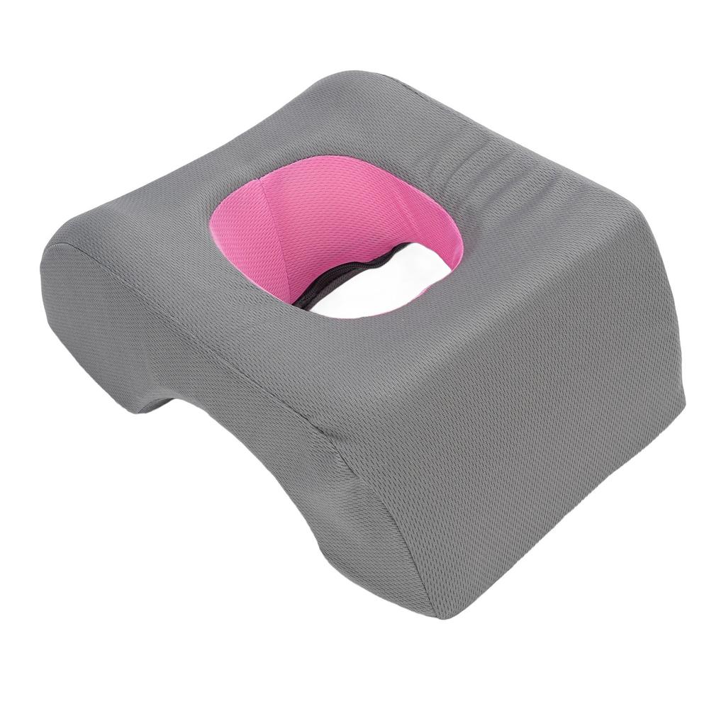 Face Down Pillow Soft Center Hole Portable Face Headrest Pillow Cushion for Beauty Salon Home
