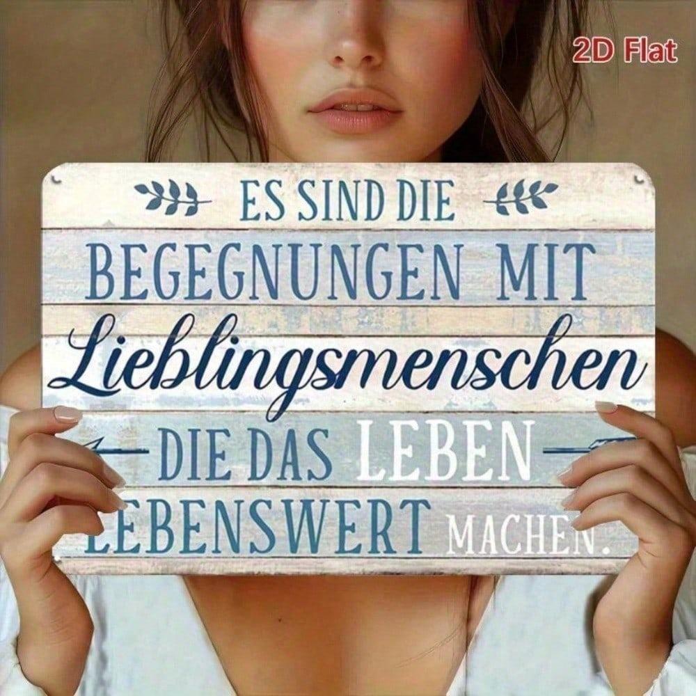 

Vintage Metal Wall Decor 12x8 Inch Rustic Iron Sign with Humorous QuoteCorrosion ResistantIndustrial Decor for GarageBarHome 20x30cm