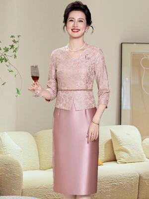 Elegant 2025 Mother-in-Law Wedding Dress: Young Style, Daily Wear Option