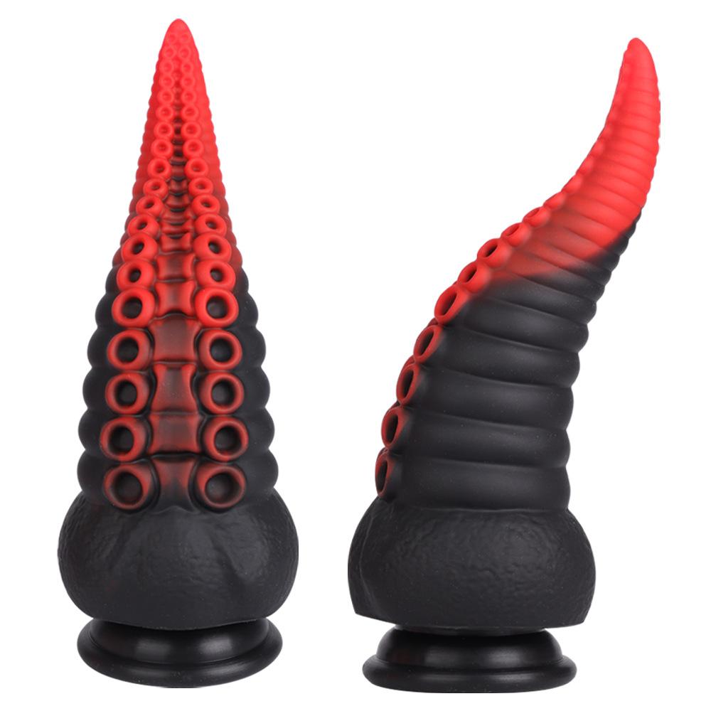 Realistic Monster Tentacle Dildo Sex Toys Dual Density Strong Suction Cup Thick Animal Dildo For Women Vagina Anal Stimulator