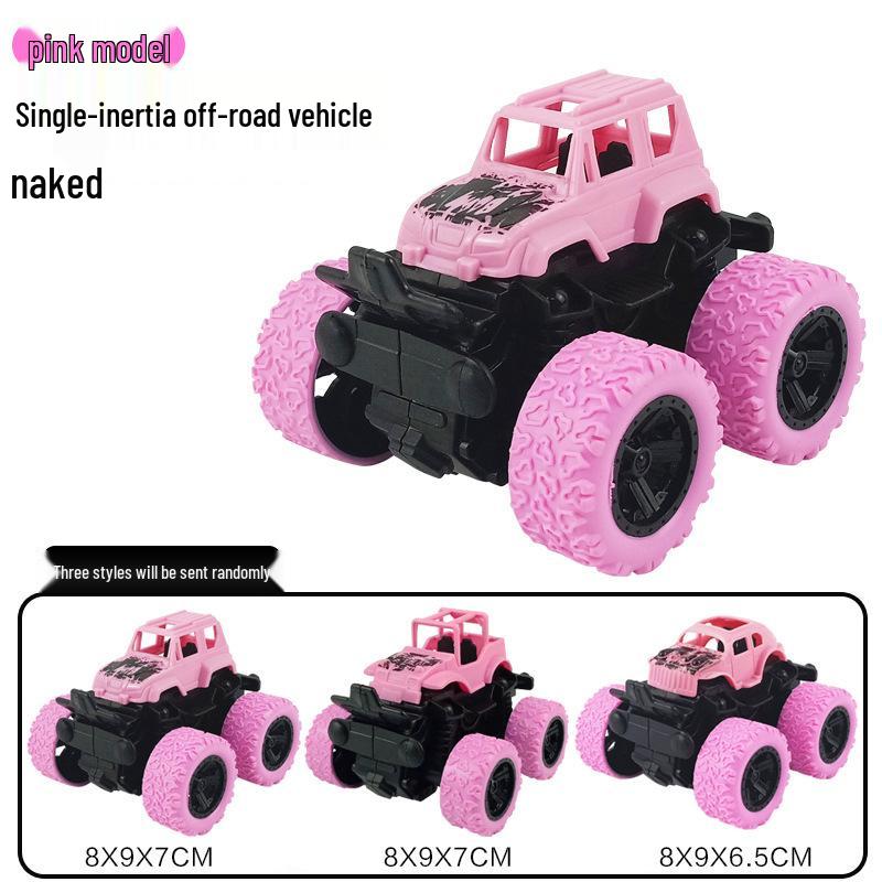Children's Inertial 4WD Off-Road Swinging Stunt Car Model with Shock Absorption.