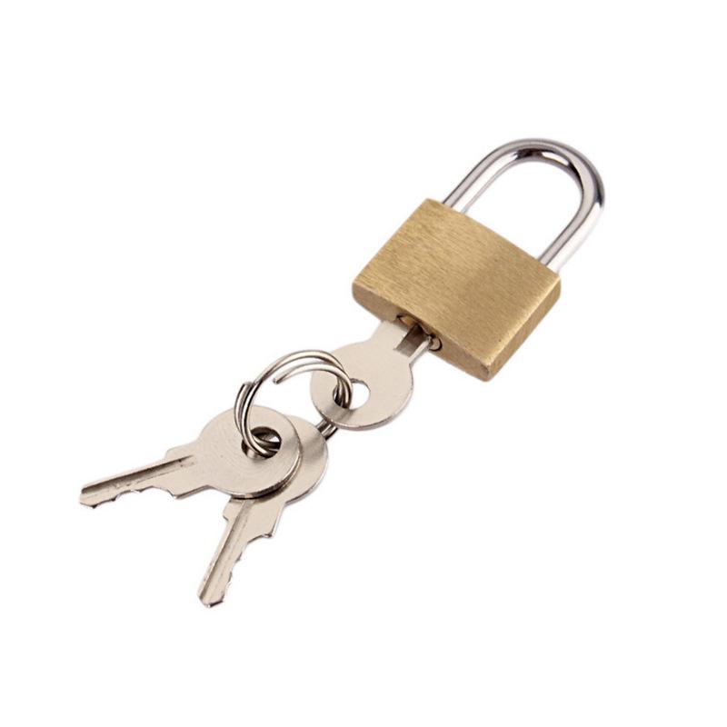 1 szt. Kłódka do torby bagażowej, Zamek do obudowy skrzynki pocztowej, Mała kłódka.
