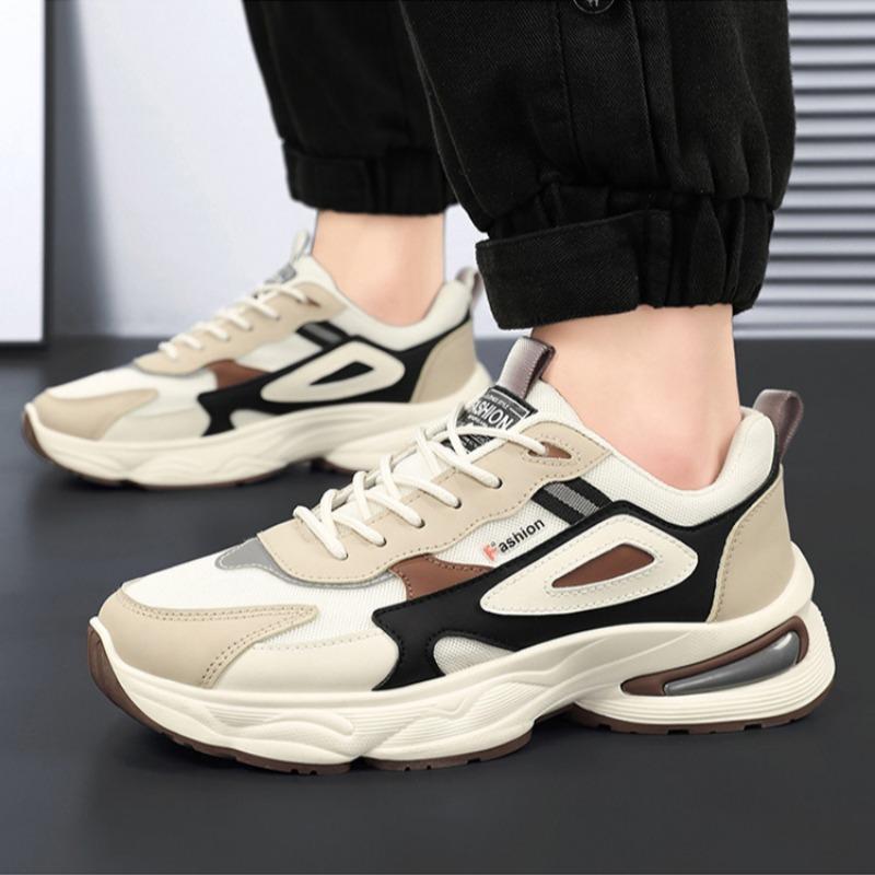 Adidași Chunky Bărbați Toamnă Plasă Respirabilă Pantofi Sport Tineret Antiderapanți Absorbție Șoc Pantofi de Alergare Zapatillas De Hombre