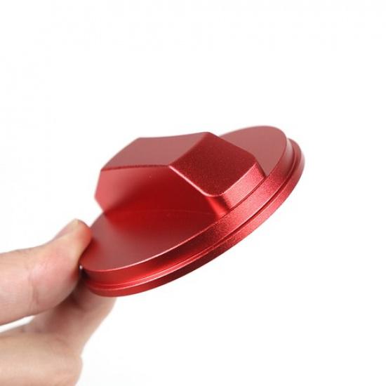 Red Inner Fuel Filler Cover Gas Tank Cap Aluminum For Land Rover Defender 04-18