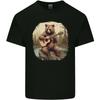 A Bear Playing a Ukulele Acoustic Guitar Unisexs Light Cotton TShirt
