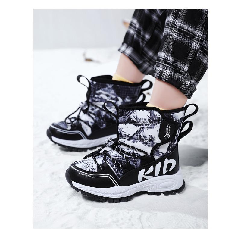 Children's Snow Boots Winter New Style Warm Cotton Shoes