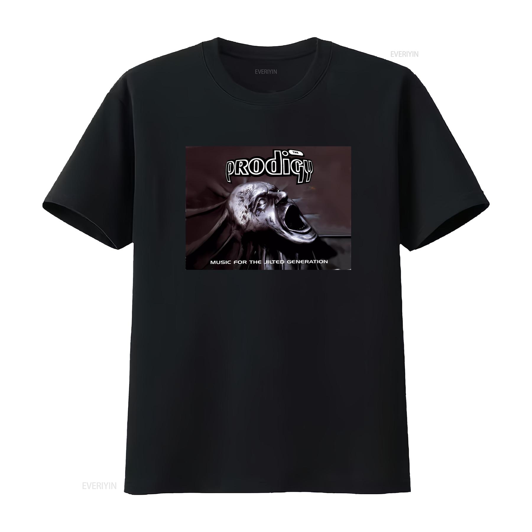 

The Prodigy Music for Jilted Generation Electronic Rock T Shirt One Love Design vintage Washed graphic Stretched Stylish homme 4XL