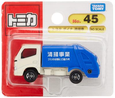 TAKARA TOMY Tomica Toyota Dyna Cleaning Car Mini Car Toy Ages No.045 (Blister) 3+
