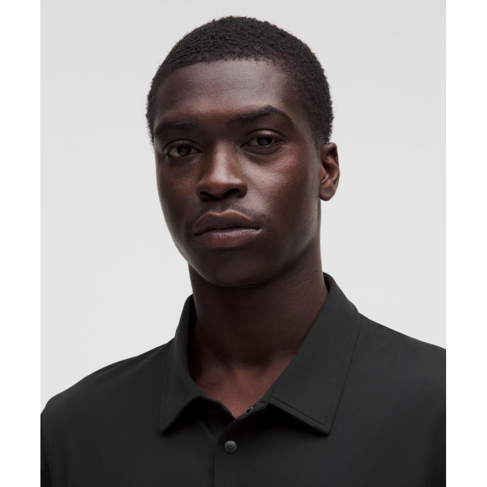 Lululemon Men S Showzero  claSSic Fit Polo Shirt Black