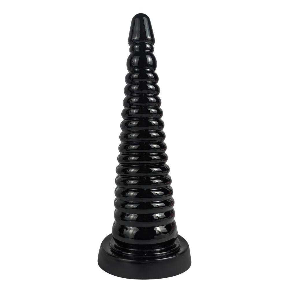 Pagoda Thread Super Large Garden Anal Plug Stimulator for Men and Women