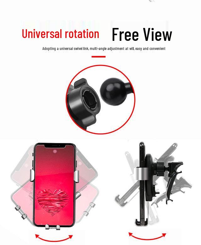 Phone Holder with Wireless Charging for 10-13 Beijing Benz E-Class Navigation
