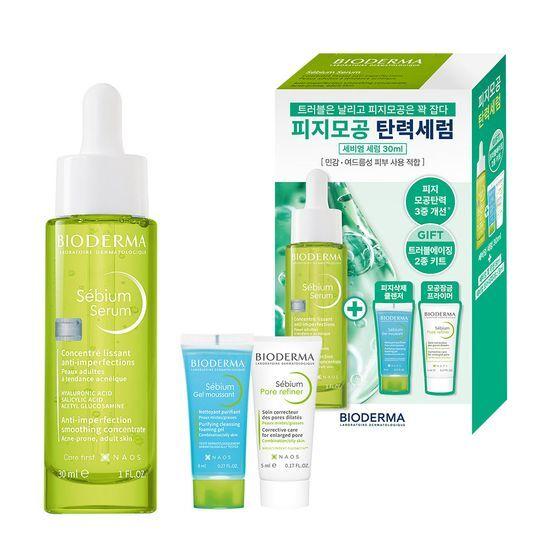 Bioderma Sebium Serum Promotion (+ Sebium Gel Musang 8ml + Sebium Pore Refiner 5ml)