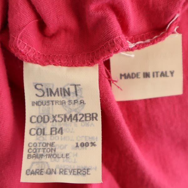 ARMANI JEANS Unused Made in Italy Long sleeve T-shirt 44 pink Ron T Men's Used