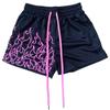 Sommershorts Herren Dreiviertelhose Sport Freizeit College Herren Vielseitig Atmungsaktiv Schnelltrocknend Basketballshorts