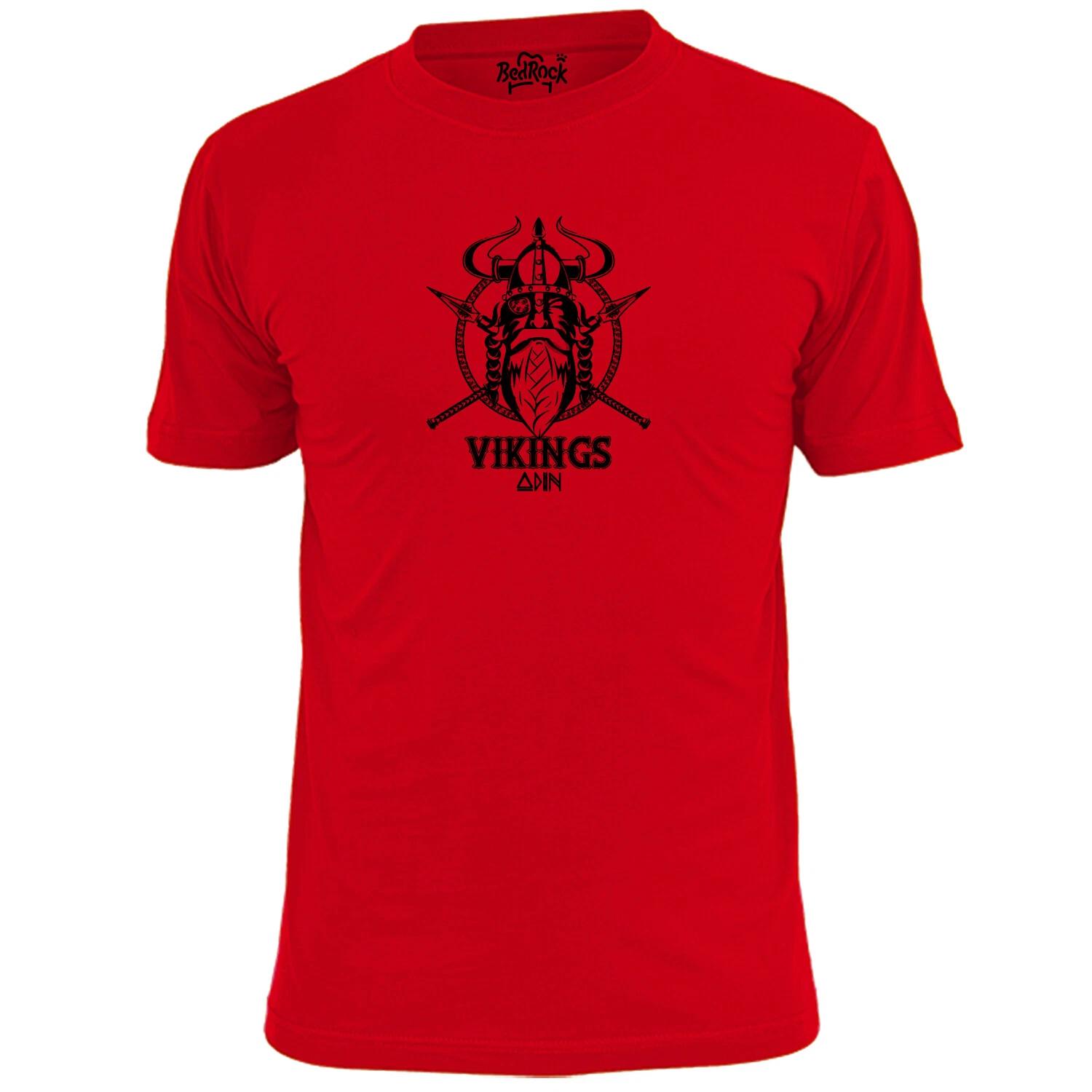 

Mens Vikings Odin T shirt Norse God Mythology XL