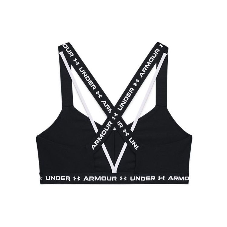 Under Armour Crossback Quick-Dry Printed Sports Vest Women Black 1361033-001