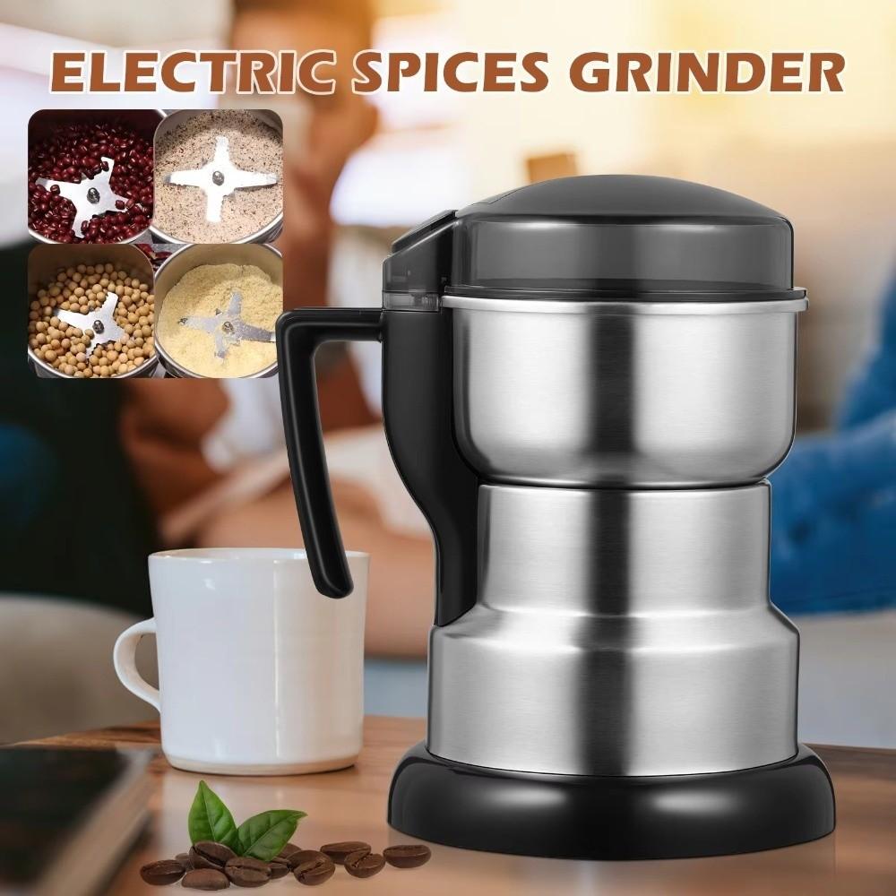 Stainless Steel Nuts Grain Grinder High Power Food Supplement Machine  Coffee Beans