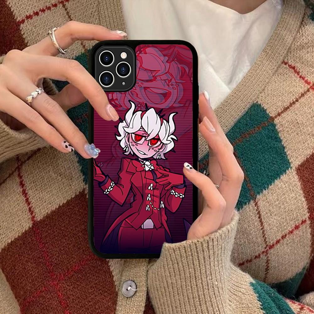 Helltaker Phone Case Silicone PC+TPU For For IPhone 11 12 13 14 15 16 Plus Pro Max Cover