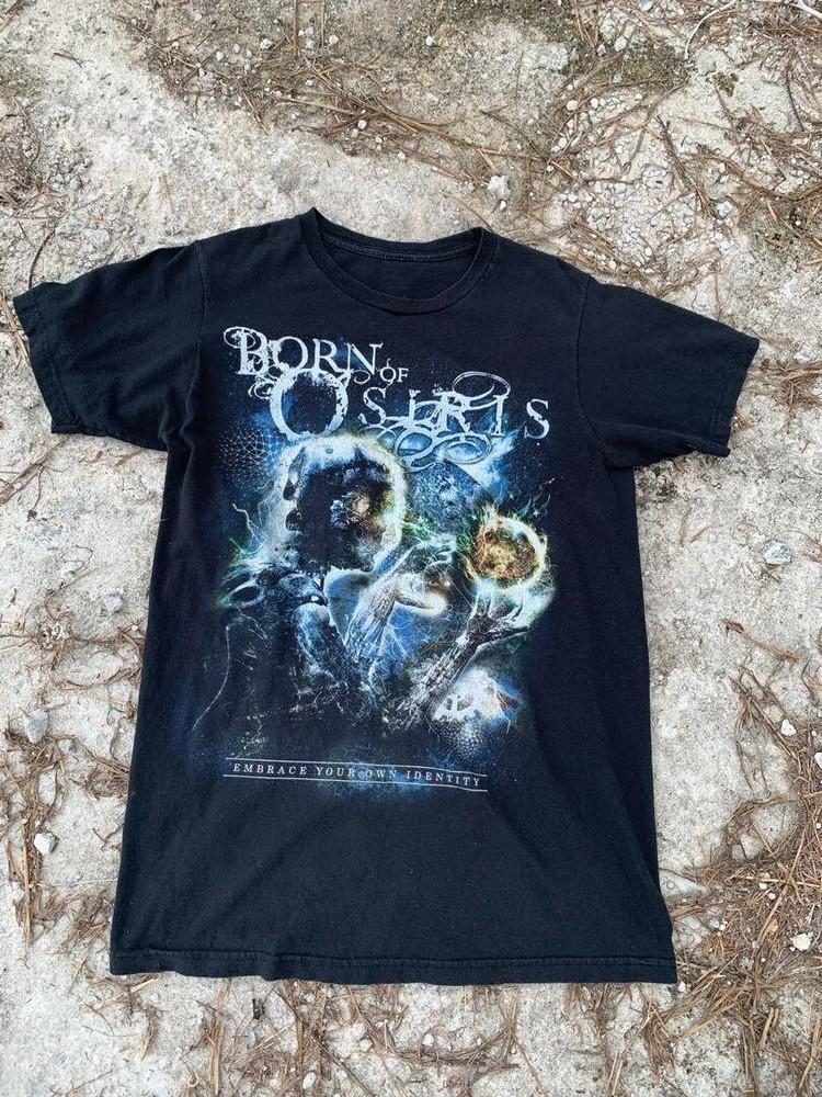 Черная хлопковая футболка унисекс Born Of Osiris в винтажном стиле Размер S-4XL    BL305 XXXL