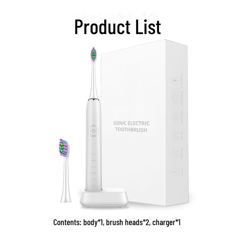 SN903 Sonic Silent Waterproof Electric Toothbrush with Neutral Gift Packaging
