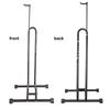 Vertical L-Shaped Bicycle Rack & Display Stand for Mountain Bikes