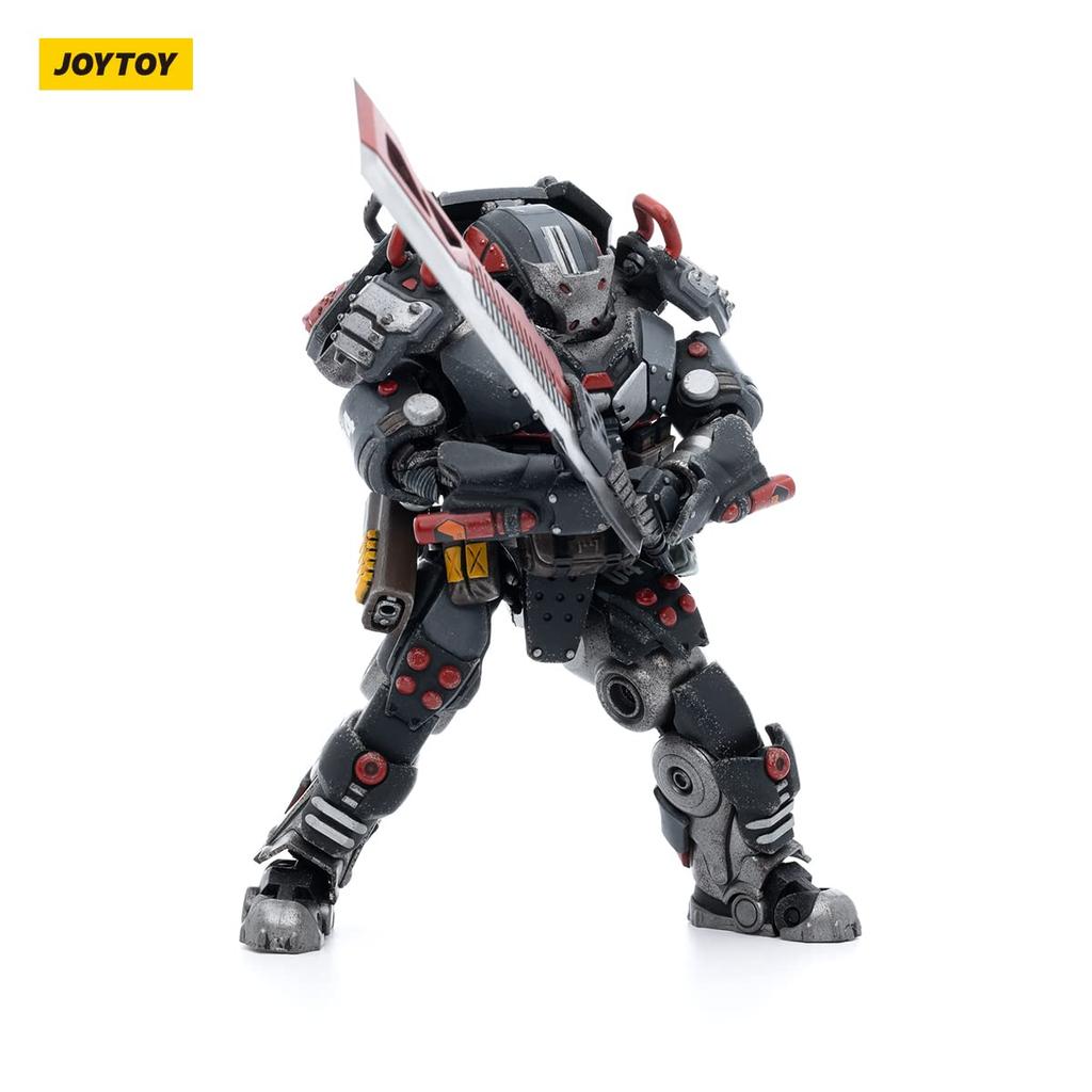 JOYTOY War The Gloomy Expeditionary Obsidian Cavalry Scale PVC ABS Painted Movable Figure Star Force, "Charger" 1/18 &