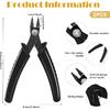 Bead Crimping Pliers Bead Crimper Tool Jewelry Crimping Tool Bead Crimping Pliers Tool for Jewelry Making Beads DIY Craft