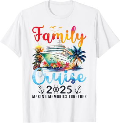 Cruise Squad 2025 Family Group Matching Summer Vacation T-Shirt