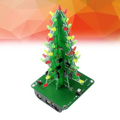Led Flashing Simulation Christmas Tree Small Artificial Mini Christmas Tree For Desktop Decor Lightweight Holiday Party