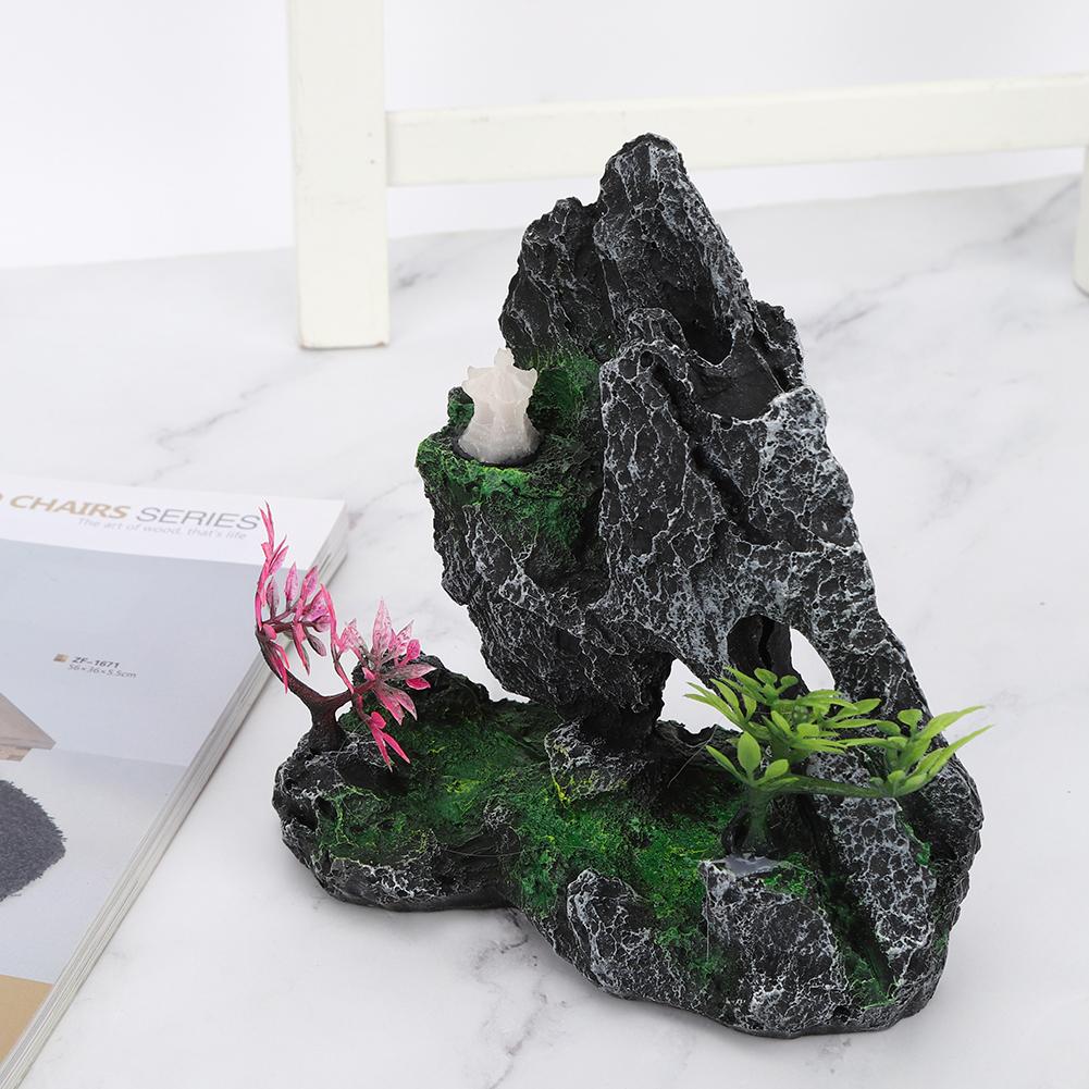 CL002 Harz Aquarium Künstliche Simulation Felsenlandschaft Versteckhaus Fischtank Landschaft Ornament