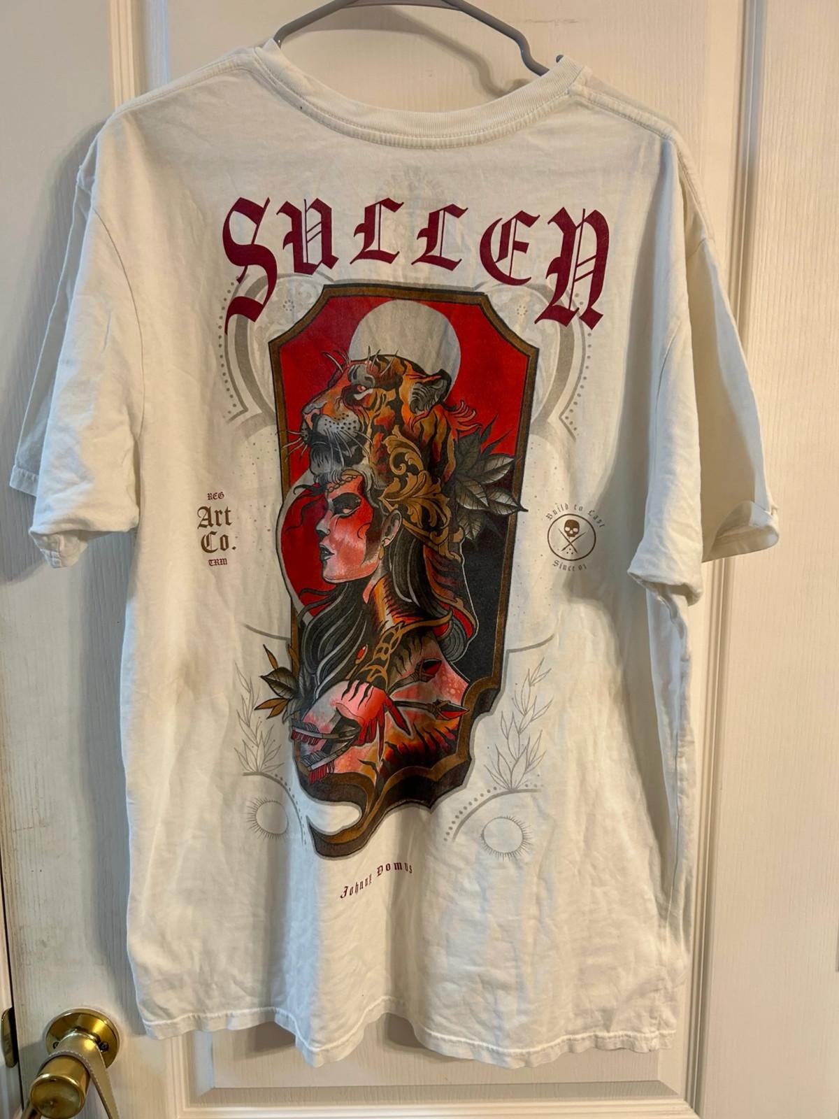 Sullen Band Gift For Friends White T-Shirt Cotton All Size 7D1920 L