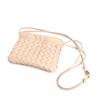 Mini Borsa a Tracolla in Morbida Pelle con Chiusura Magnetica Stile Vintage Intrecciata a Forma di Raviolo Borsa a Mano da Donna per Uso Quotidiano