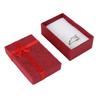 12 Stück/Los Sortierte Farben Ring Halskette Set Box Schmuckschatulle Halskettenetui Ohrringhalter 5*8 Verpackung Geschenkbox